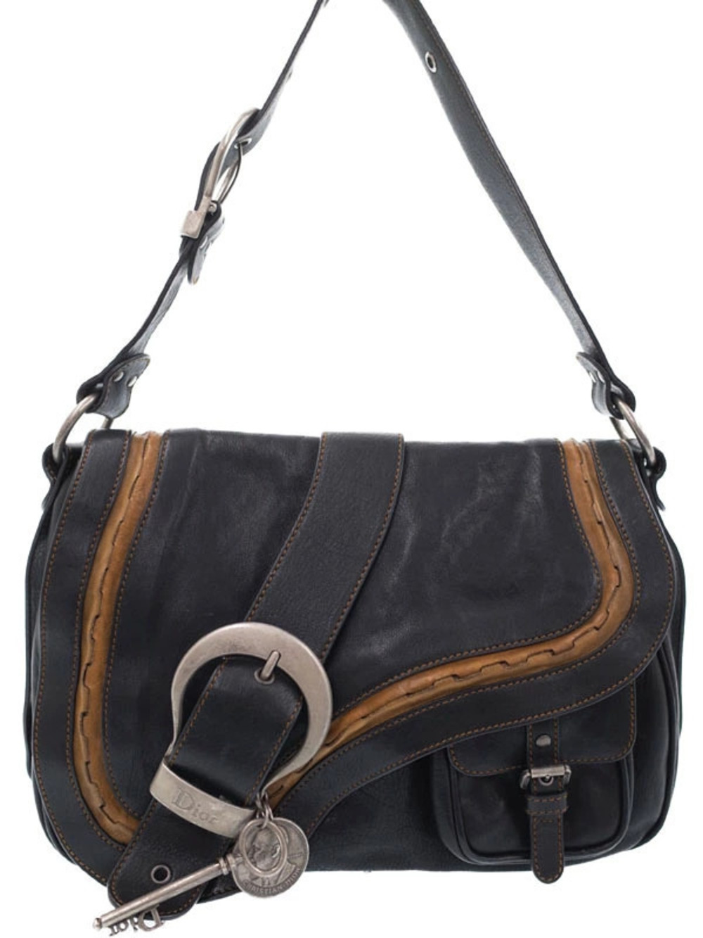 Christian Dior Gaucho Saddle Bag Hobo